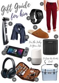 Choose from hundreds of exclusive designs perfect for dad, grandpa, husband, fiancé, boyfriend, brother or your male friend. The Ultimate Gift Guide For Him By Prada Pearls Gift Guide For Him Gift Guide Christmas Gifts For Men