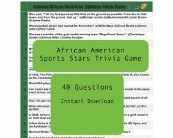 In honor of black history month, here are some facts about black history in america that even history buffs may not know. Fitness Trivia Etsy