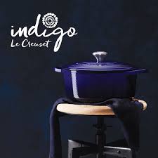 Indigo Is A True Blue With Universal And Timeless Appeal Shop Our New Colour Range Available In A Limited Selection Of Cast Ir Le Creuset New Color True Blue
