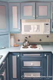 The trick lies in properly prepping the surface as well as using the right primer. How To Paint Melamine Kitchen Cabinets