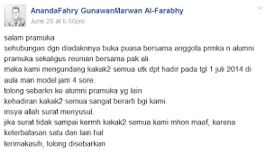 Contoh undangan bukber via wa yang kreatif daftar 15. Contoh Undangan Reuni Via Wa