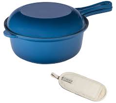 Seasoning cast iron is the process of baking on a layer of oxidized fat, forming a smooth polymer surface. This Le Creuset 2 Piece Cast Iron Pan Set Is A Whopping 89 Off On Qvc Woman Home