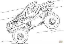 Monster truck bounty hunter coloring page for kids transportation. Inspiration Picture Of Monster Jam Coloring Pages Albanysinsanity Com Monster Truck Coloring Pages Truck Coloring Pages Monster Trucks
