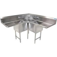 commercial kitchen corner sinks
