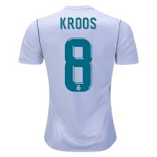 #4 sergio ramos, #7 hazard, #9 benzema, #11 bale, #8 kroos, #15 valverde, #25 vinicius jr. 17 18 Real Madrid Home Football Shirt Toni Kroos 8 Buy Real Madrid Jersey Strabanesoccerjerseys Com