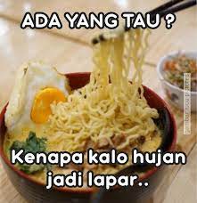 Ada Yang Tau Kenapa Kalau Hujan Jadi Lapar Dan Paling Enak Makan Indomie Rebus Apa Yang Indomie Goreng Ya Noodles