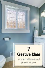 Learn 7 creative bathroom and shower window ideas so you don't need to cover up your windows with blinds, curtains or shades. 7 Creative High Privacy Bathroom Window Ideas So You Won T Be Putting On A Show For The Neighbors Window In Shower Small Bathroom Window Bathroom Windows In Shower