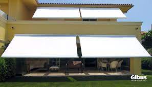 Scrigno 250 Folding Arm Awning Fully Closed Cassette Fabric Awning Awning Outdoor Spaces