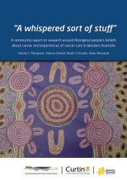 All winners will be notified. Annual Review 2009 A 2010 Cancer Council Western Australia