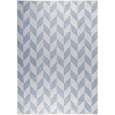 Millions of rugs sold around the world. 6 6 X 9 2 Country Calla Indoor Outdoor Rug Blue Gray Nicole Miller Target