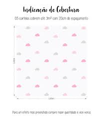 Contact a nuvem rosa on messenger. Adesivo Infantil Rosa E Cinza Para Menina Loja Printme