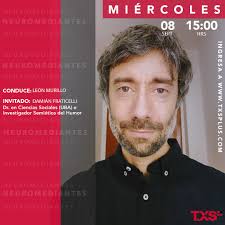 Mañana estaré en Neuromediantes conducido por León Murillo hablando de las  transformaciones del humor en la televisión y su actual desarrollo  hipermediático. Están invitadxs! https://t.co/YWQjqVU99I