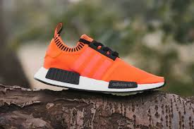 Black And Neon Orange Adidas Shoes Adidas Nmd R1 Neon Orange Invisible Pack Eu Kicks Sneaker Magazine Sneakers Adidas Nmd R1 Sneaker Shopping