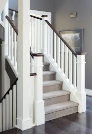 Call for pricing & availablity. Simple Wood Post Staircase Design Interior Stairs Staircase Railings