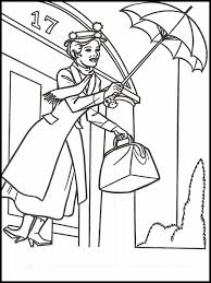 Mary Poppins Para Colorear