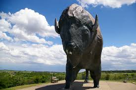 These life size buffalo statue come in distinct designs and shapes. Plan A Big Trip To The World S Largest Things In North Dakota