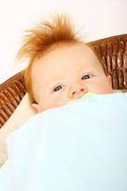 Cute Redheaded Baby Stock Image Image 4586481 Redhead Babies Redheads People With Red Hair