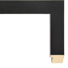 Available in three finishes, including white, black, and natural, these elegant solid wood frames come in a variety of popular sizes. Black Picture Frames