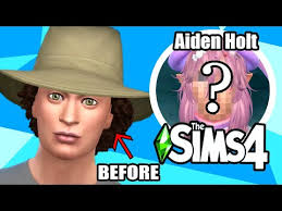 Create A Sim: Aiden Holt in Sims 4