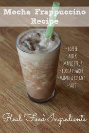 Mocha Frappuccino Recipe Valentine S Day Treat Growing Up Triplets Mocha Frappuccino Coffee Recipes Frappuccino Recipe