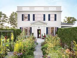 Farmhouse paint colors white stucco house. White Exterior Paint Color Ideas Architectural Digest