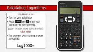 You can't work science and math problems using a scientific calculator if you don't know which keys to press. How To Use Logarithms On A Sharp Scientific Calculator Youtube