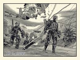 Limited edition think cosmically, draw locally. Edge Of Tomorrow By New Flesh Ltd Edition 75 Screen Print Poster Art Mint Mondo Ebay