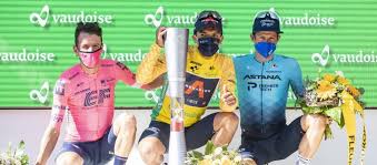 Der ecuadorianer richard carapaz ist olympiasieger beim straßenradrennen in tokio. Richard Carapaz Gewinnt Die Tour De Suisse