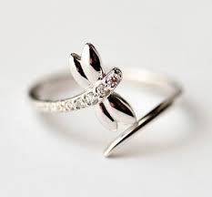 Sterling Silver Dragonfly Ring Silver Jewelry Rings Fashion Rings Rings For Girls