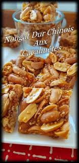 Nougat Dur Chinois Aux Cacahuetes Cacahuetes Alimentation Nougat Recette