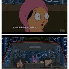 Tina is the oldest child on bob's burgers, the o. Car Trivia With Louise The Bob S Burger Family On The Road