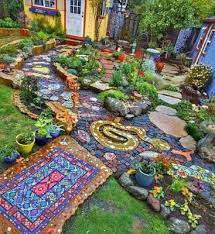 Studio 56 garden resort, calamba, philippines. 56 Wonderful Diy Mosaic Garden Path Decorations For Your Inspiration Ara Home Mosaic Mosaictiles Mosai Whimsical Garden Fairy Garden Decor Garden Design