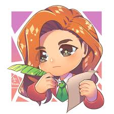 Firstia 🍀 on X: Elliot from Stardew Valley with his fab hair! :D  StardewValley Fanart Elliott Elliot ArtofFirstia ConcernedApe  Chucklefish CuteArt Chibi t.coNyS3stc6Dv  X