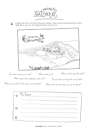 Writing A Postcard Unterrichtsmaterial Im Fach Englisch In 2020 Unterrichtsmaterial Englischunterricht Lehrkraft
