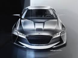 Genesis New York Concept Design Sketch Render Concept Cars Automotive Design New Luxury Cars