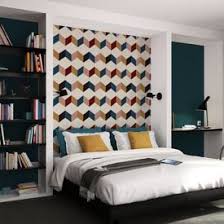 Issu D Une Collaboration Entre Emmanuelle Rivassoux Et 4murs Cet Intisse Benson Va R Chambre Parentale Papier Peint Papier Peint Intisse Deco Chambre Parental