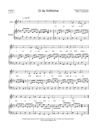 Wie du nie wieder nach kostenlosen klaviernoten suchen musst. Oh Du Frohliche Noten Klavier Kostenlos