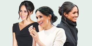 What Meghan Markles Messy Bun Means Meghan Markle S Hair As Power Move Twisted low bun center parted hairstyles with bangs. what meghan markles messy bun means