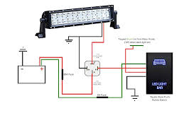 The green upside down 'christmas tree' is the ground. Wiring Up Led Light Bar Diagram Cute766