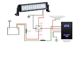 Route it along the wire harness and up to the junction box, securing to the harness with electrician's tape and/or zip ties. Diagram Mictuning Light Bar Wire Diagram Full Version Hd Quality Wire Diagram Lovediagram Fotovoltaicoinevoluzione It