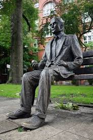 It was conceived by richard humphry, a barrister from stockport, who set up the alan turing memorial. Alan Turing Statue Statue Alan Turing Manchester Uk