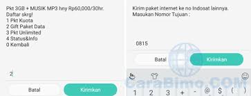 Ada cara untuk mengecek paketan indosat dengan mudah. Cara Mengirim Kuota Indosat Ke Nomor Lain Lewat Gift Paket Data