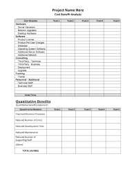 Benefits, and focus on the value your business brings to the. 40 Cost Benefit Analysis Templates Examples á… Templatelab