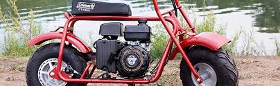 The little guys and girls need coleman powersports, at our core is a family company. Amazon Com Coleman Powersports Ct100u Gas Powered Trail Mini Bike 98cc 3 0hp Red Automotive