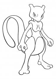 I originally drew these pokemon coloring pages back when my son was young enough to actually consider coloring them. 150 Mewtwo Coloring Pages Pokemon Coloring Pages Colorings Cc