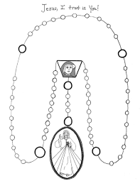 Divine Mercy Chaplet Coloring Sheet Divine Mercy Chaplet Divine Mercy Sunday Divine Mercy
