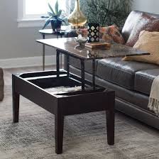 Constructed of solid wood and wood veneers. Palazzo Faux Marble Lift Top Coffee Table Coffee Table Table Faux Marble