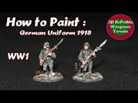 Tutorial:How to Paint WW1 German Uniform 1918/Painting Guide ...