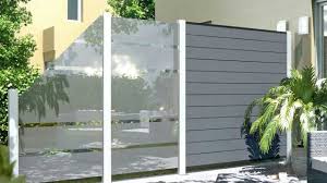 Garten Sichtschutz Glas Zaun Sichtschutz Terrasse