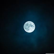 Mountains, landscape, full moon, hiking trail, pathway, snow covered, dark clouds, fog, meadow, 5k. Full Moon Wallpapers Top Free Full Moon Backgrounds Wallpaperaccess